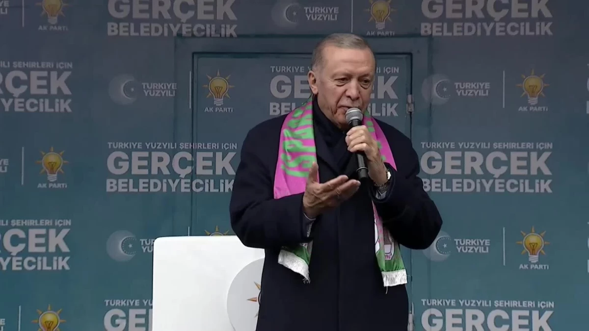 Erdoğan: Ekonomik göstergelerimiz iyi, palavralara kanmayın