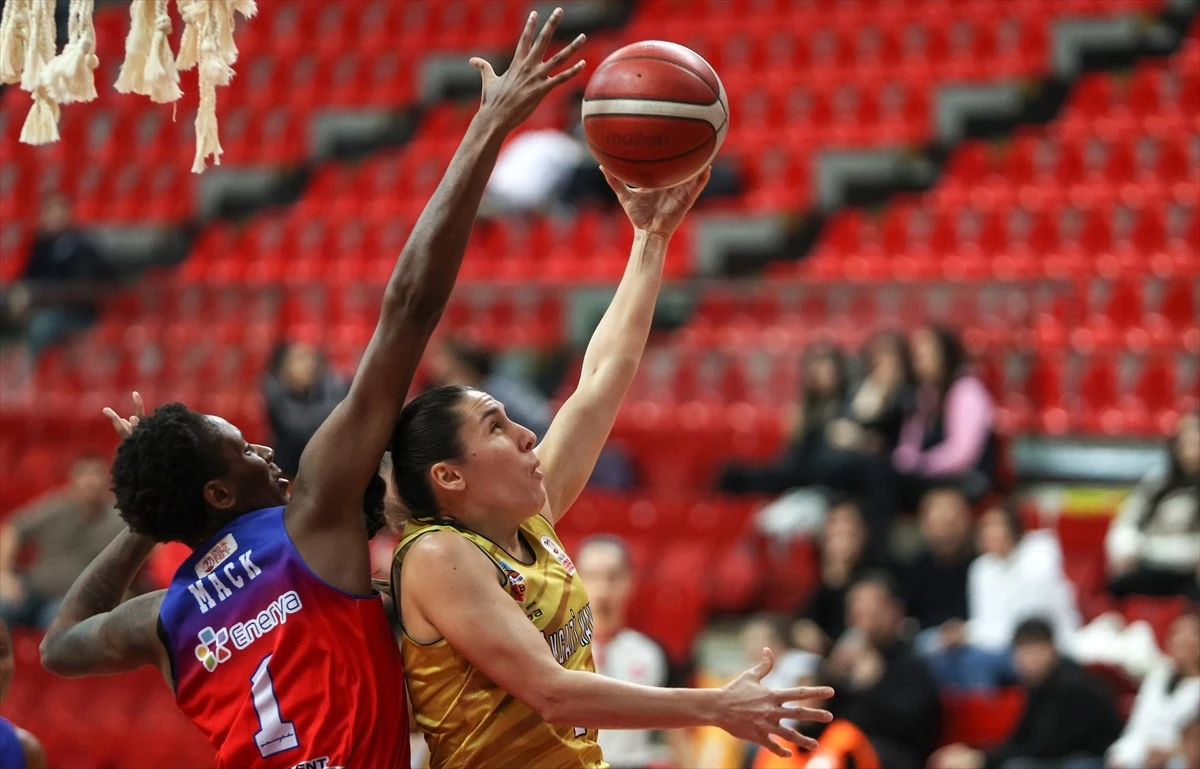 BOTAŞ, Melikgazi Kayseri Basketbol\'u deplasmanda mağlup etti