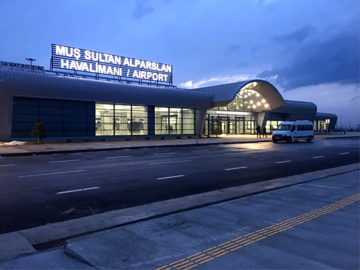 Muş Sultan Alparslan Havalimanında Şubat Ayında 38 Bin 187 Yolcuya Hizmet Verildi