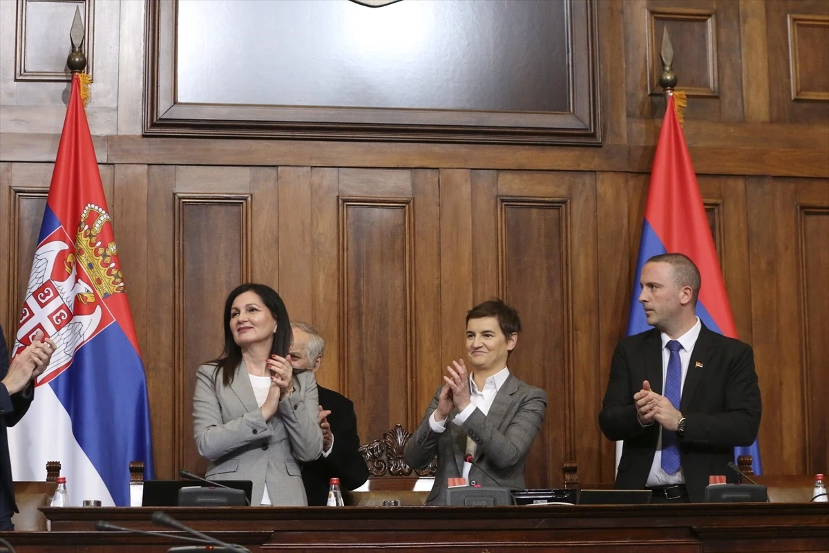 Sırbistan\'da Ana Brnabic Meclis Başkanlığına seçildi