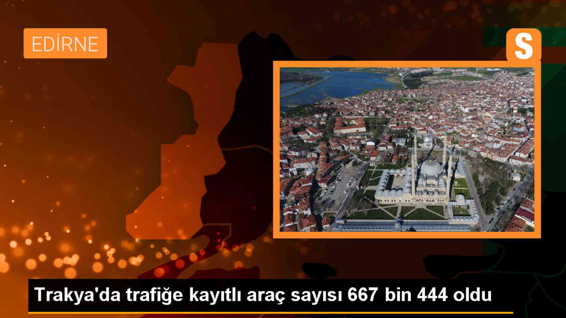 Trakya\'da trafiğe kayıtlı araç sayısı 667 bin 444\'e yükseldi