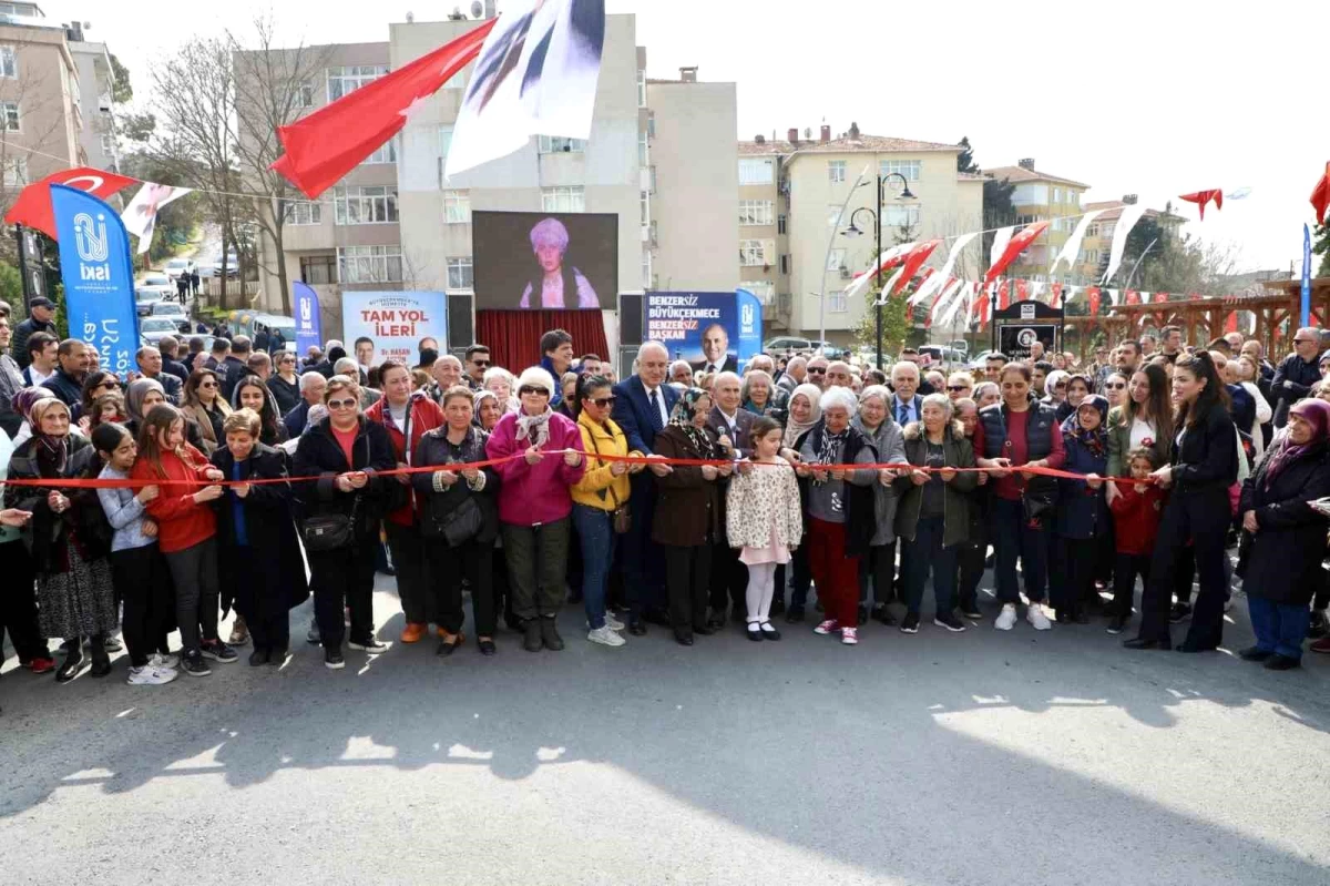 Büyükçekmece\'de Serinpınar Yaşam Vadisi Türkan Şoray ve Fatma Girik Parkı Açıldı