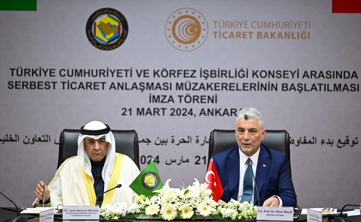 Ticaret Bakanı: Türkiye ve KİK arasındaki serbest ticaret anlaşması ilişkileri geliştirecek