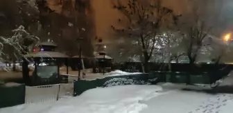Bingöl'ün Karlıova ilçesinde kar yağışı etkili oldu