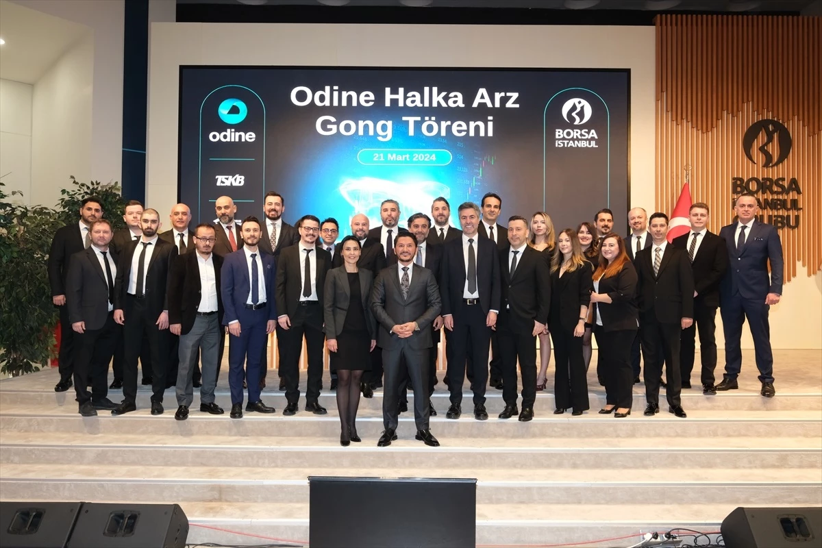 Odine, Borsa İstanbul\'da İşlem Görmeye Başladı