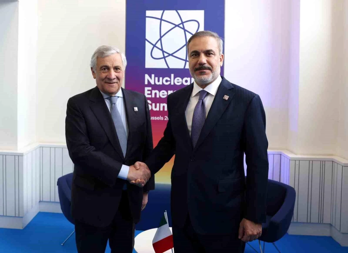 Dışişleri Bakanı Hakan Fidan, İtalya Başbakan Yardımcısı ve Dışişleri Bakanı Tajani ile Görüştü