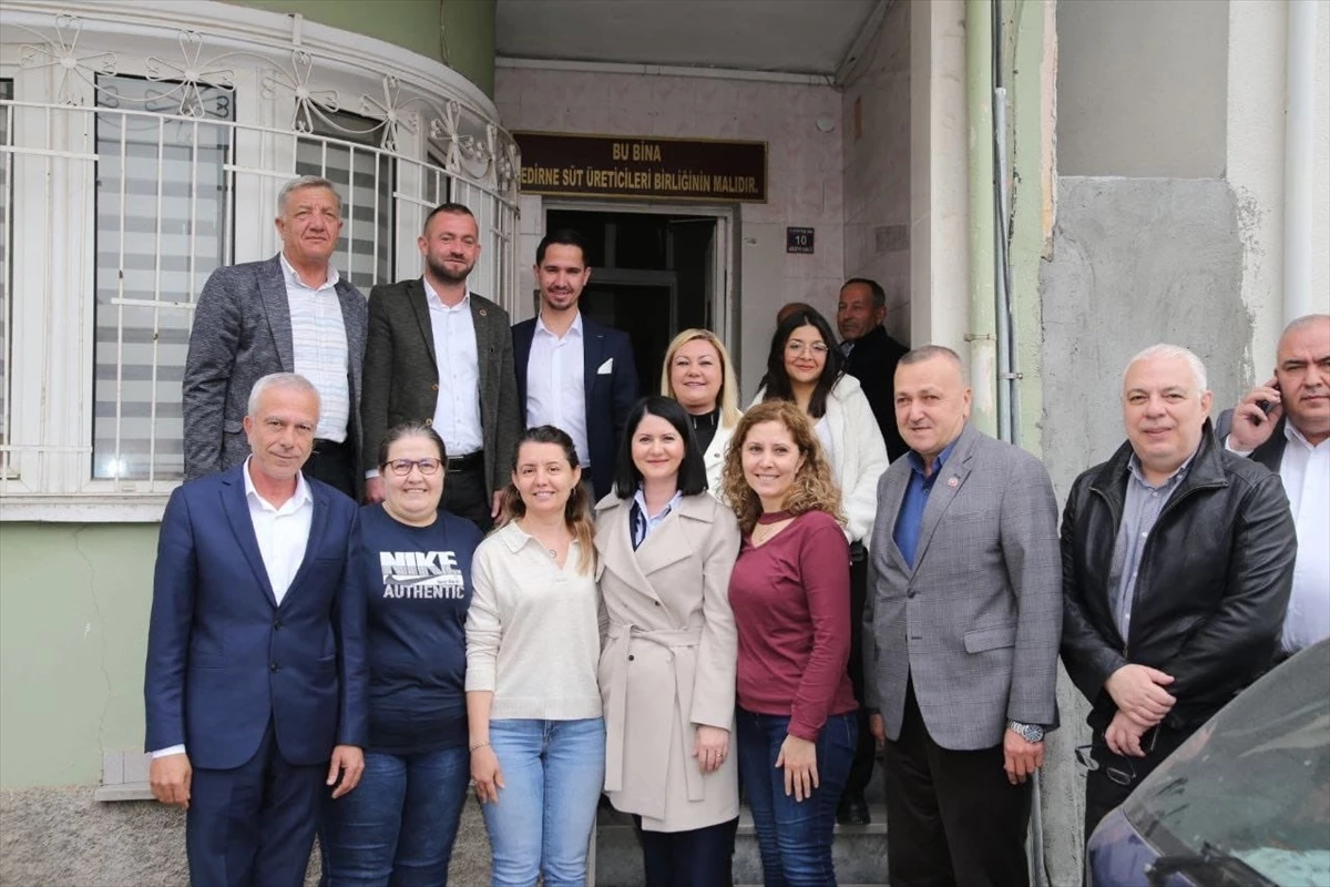 Cumhur İttifakı Edirne Belediye Başkan Adayı Belgin İba seçim çalışmalarını sürdürüyor