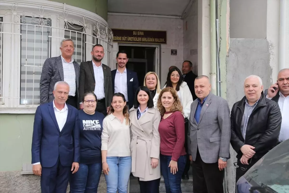 Cumhur İttifakı Edirne Belediye Başkan Adayı Belgin İba seçim çalışmalarını sürdürüyor