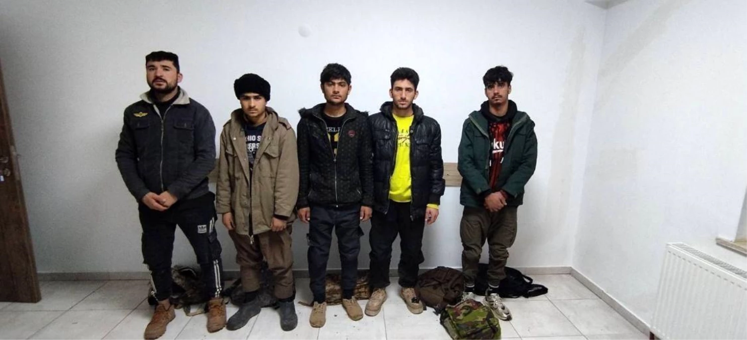 Elazığ\'da 5 Göçmen ve Organizatör Yakalandı