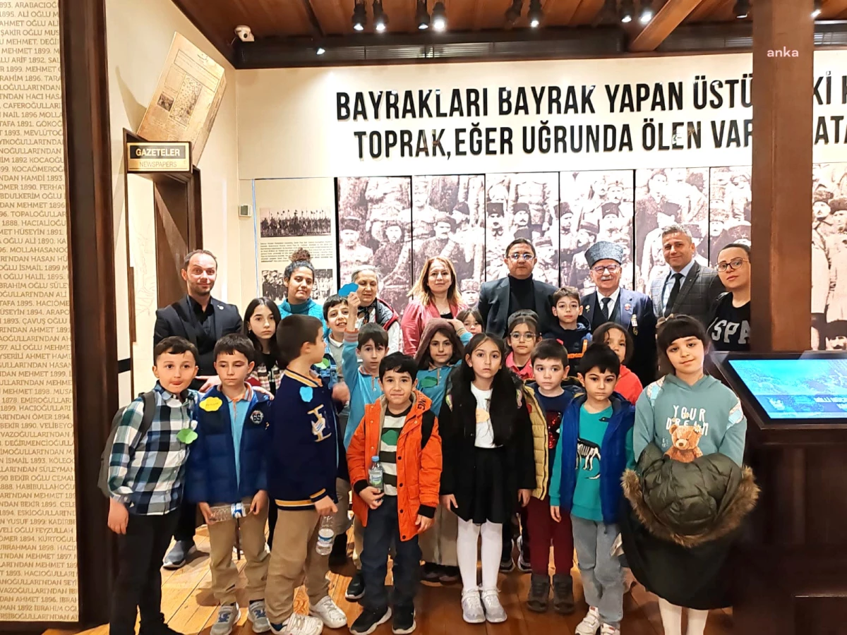 Eskişehir Büyükşehir Belediyesi, Çocuklara Çanakkale Destanını Kurtuluş Müzesinde Öğretiyor