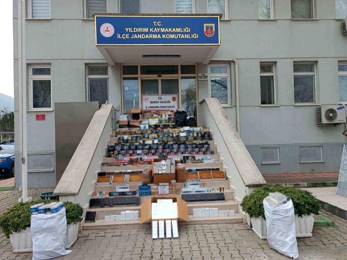 Bursa\'da Kaçak Sigara Operasyonu: İşletmeye İdari Para Cezası