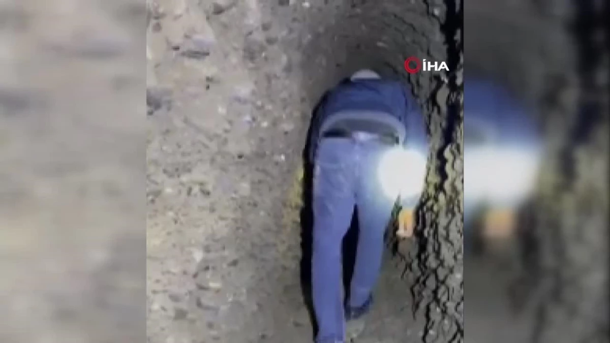Kırgızistan\'da Özbekistan\'a uzanan 130 metrelik gizli tünel bulundu