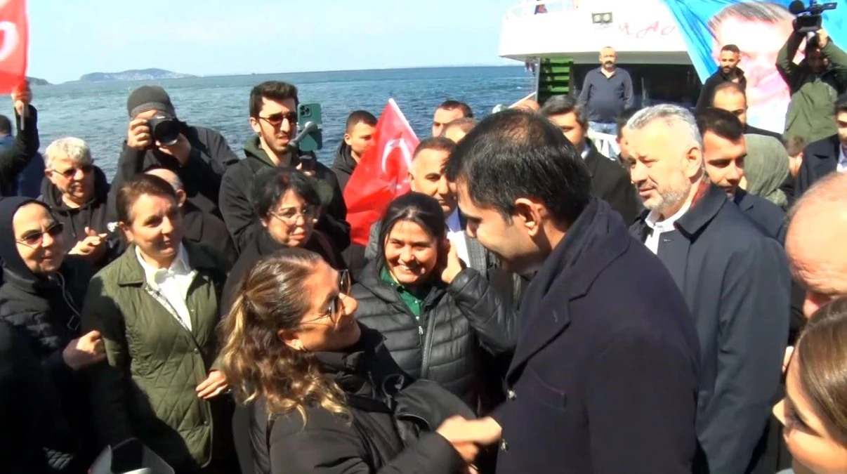 İBB Başkan Adayı Murat Kurum, Adalar\'da Ziyaretler Gerçekleştirdi