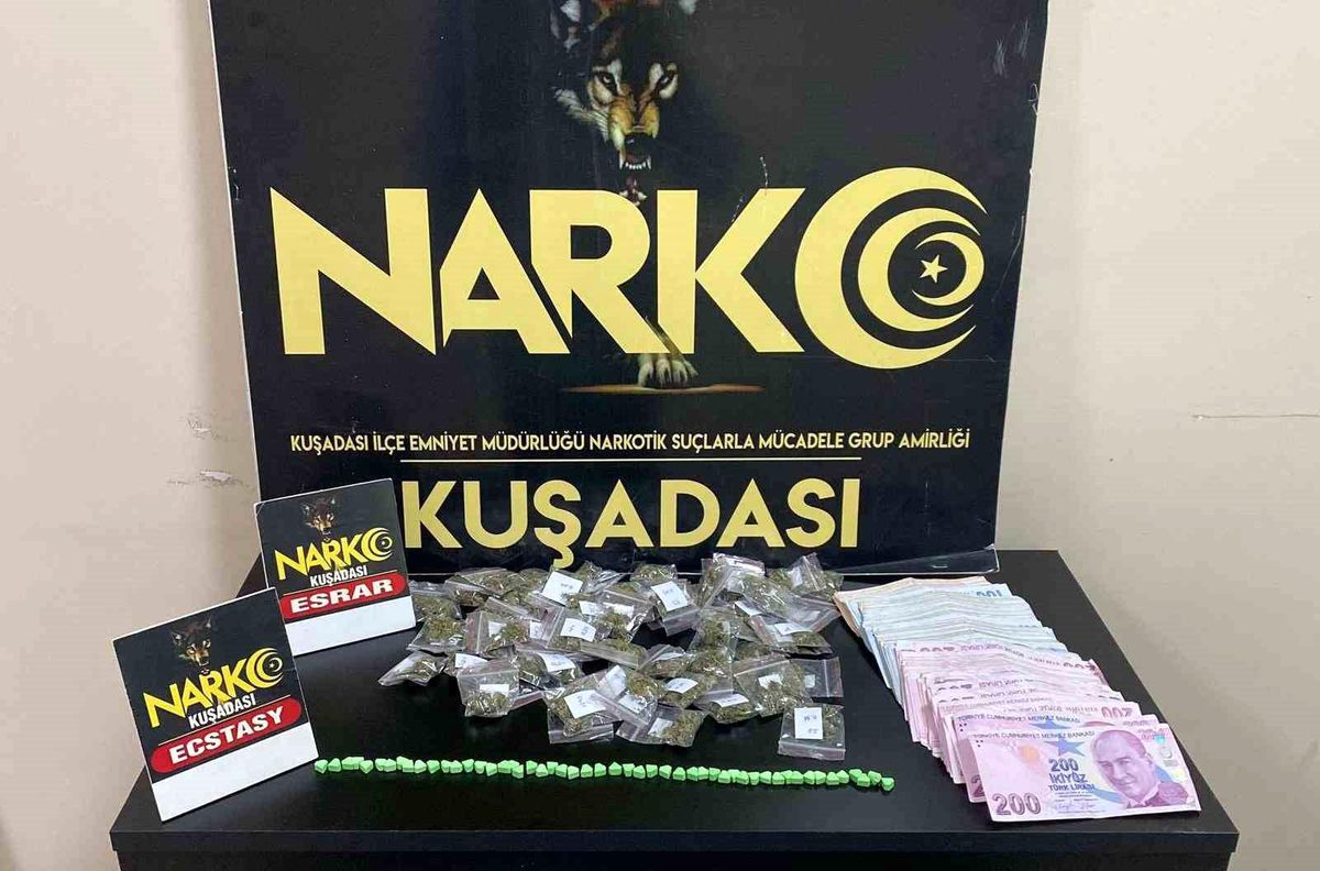 Kuşadası\'nda Uyuşturucu Operasyonu: 3 Şüpheli Gözaltına Alındı