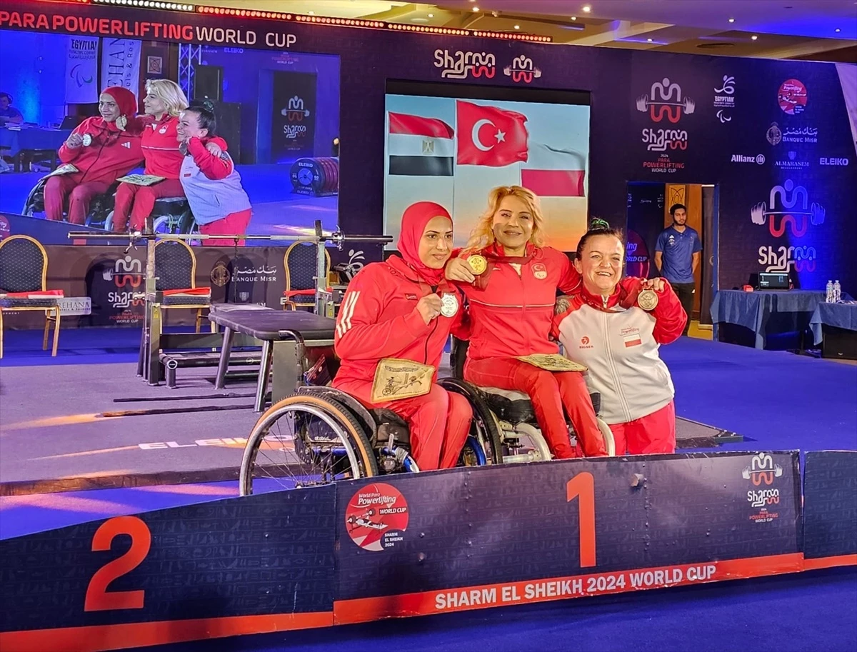 Milli halterci Nazmiye Muratlı, altın madalya kazanarak 2024 Paris Paralimpik Oyunları\'na katılma hakkı elde etti