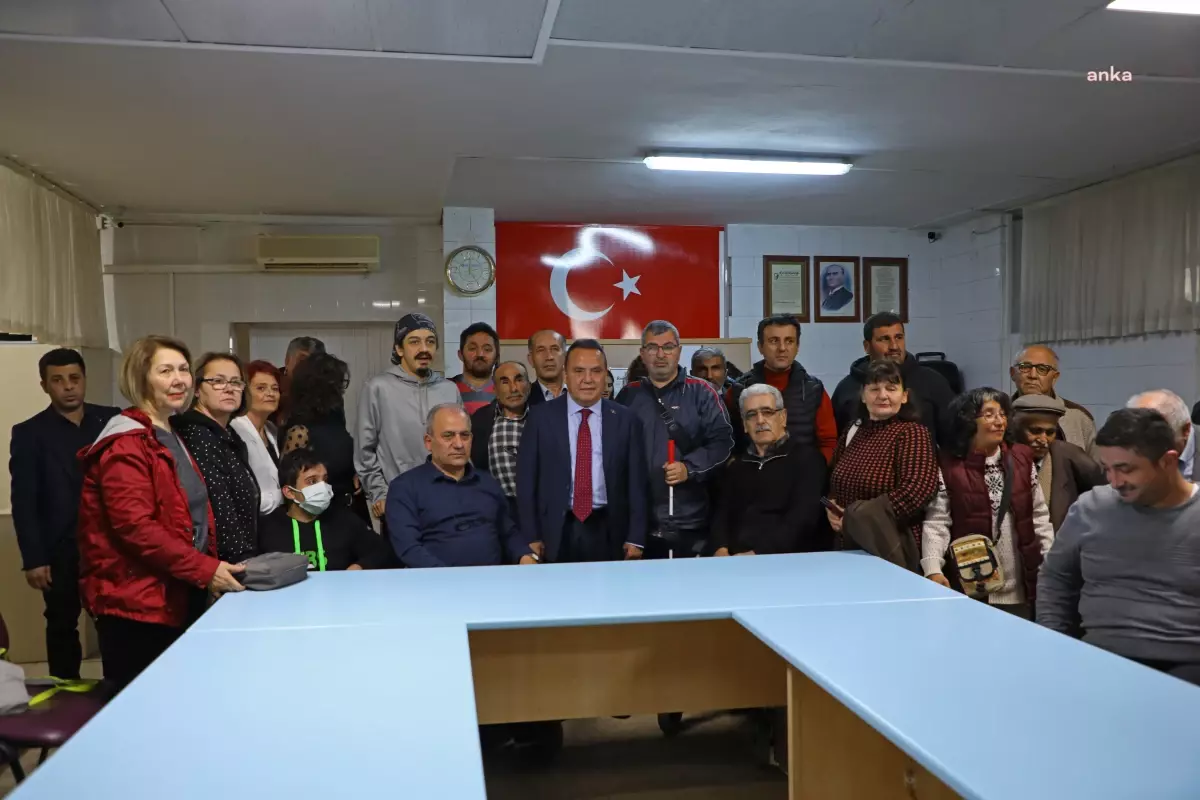 Antalya Büyükşehir Belediye Başkanı Engelli Vatandaşlarla Buluştu