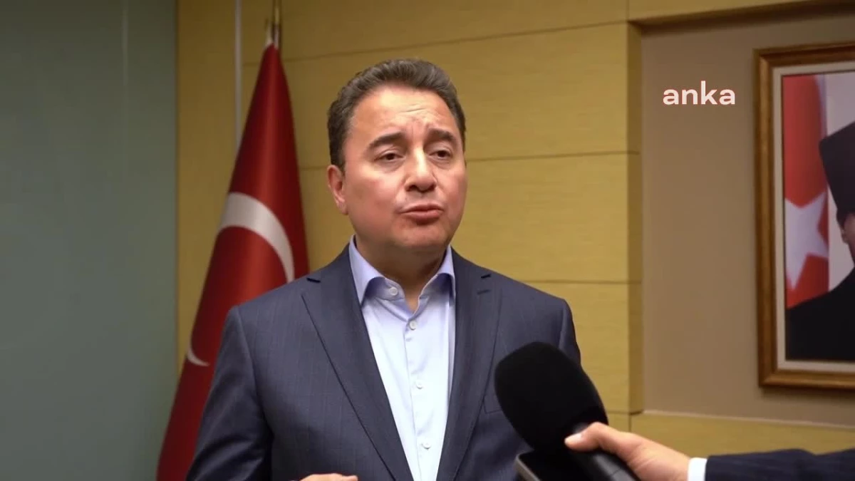 Ali Babacan: Yeşil sahalar dostça rekabetle anılsın