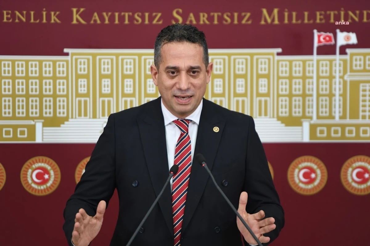 CHP Grup Başkanvekili Ali Mahir Başarır, Turgut Altınok\'un mal varlığını eleştirdi