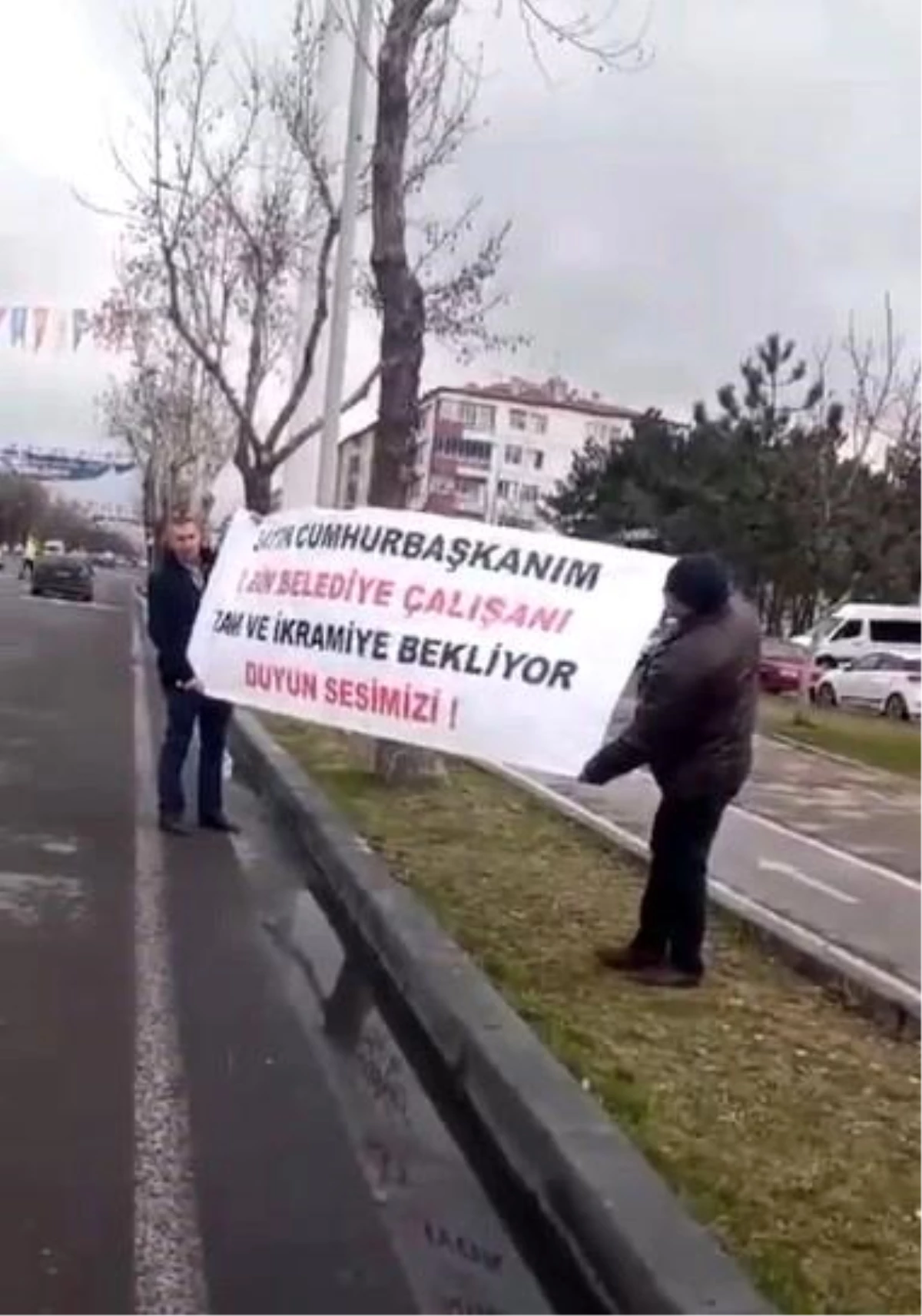 Kayseri Belediye Çalışanlarından Cumhurbaşkanı Erdoğan\'a Yardım İsteği