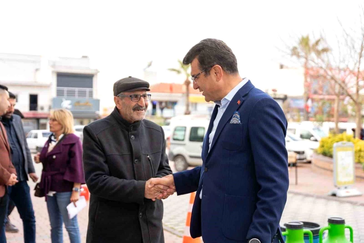 Cumhur İttifakı Bodrum Belediye Başkan Adayı Mehmet Tosun, Kumköy\'e ikinci Cemevi sözü verdi