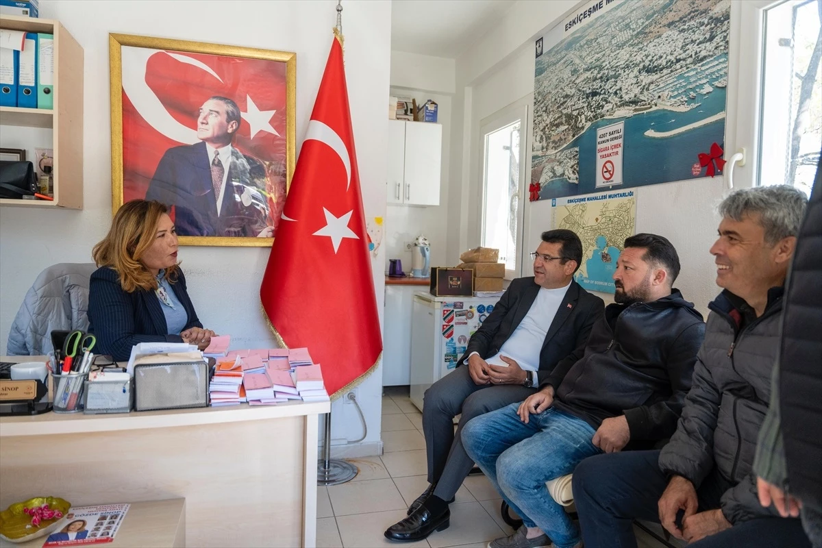 Cumhur İttifakı Bodrum Belediye Başkan Adayı Mehmet Tosun, Seçim Çalışmalarını Sürdürüyor