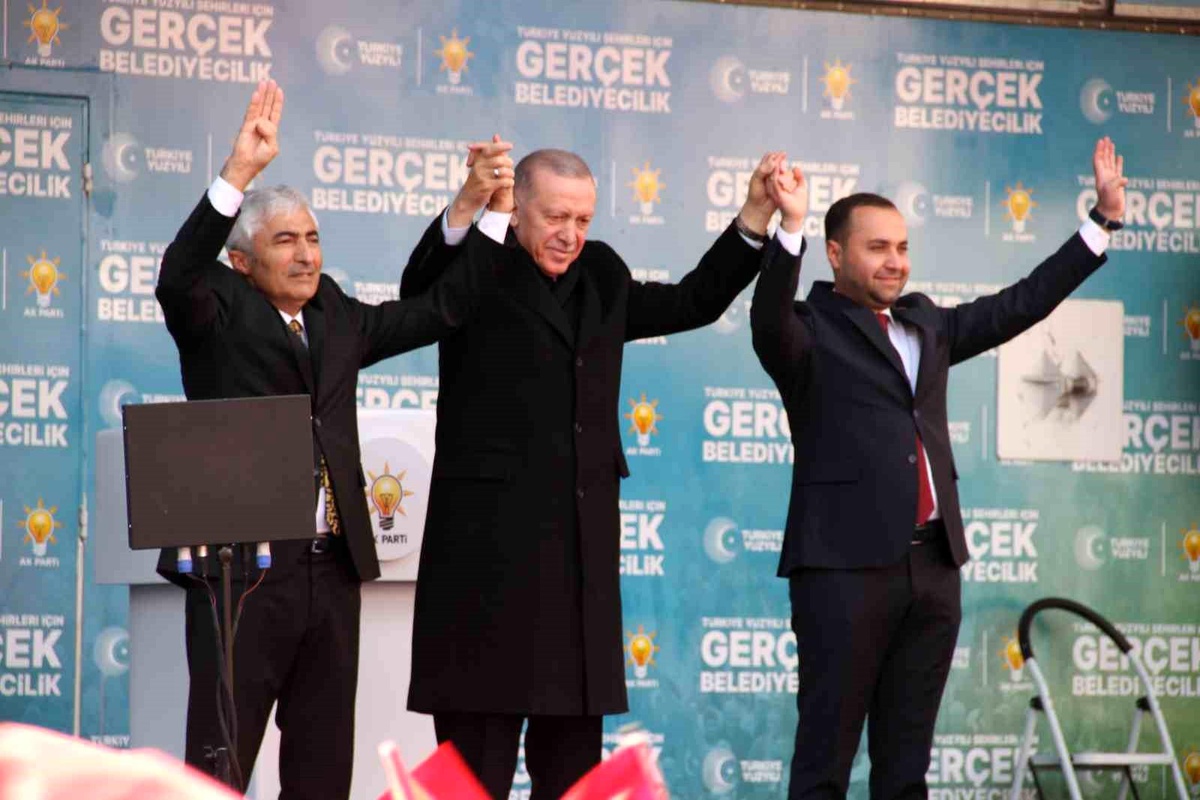 Cumhurbaşkanı Erdoğan\'ın Çankırı\'daki Mitingine 45 Bin Vatandaş Katıldı