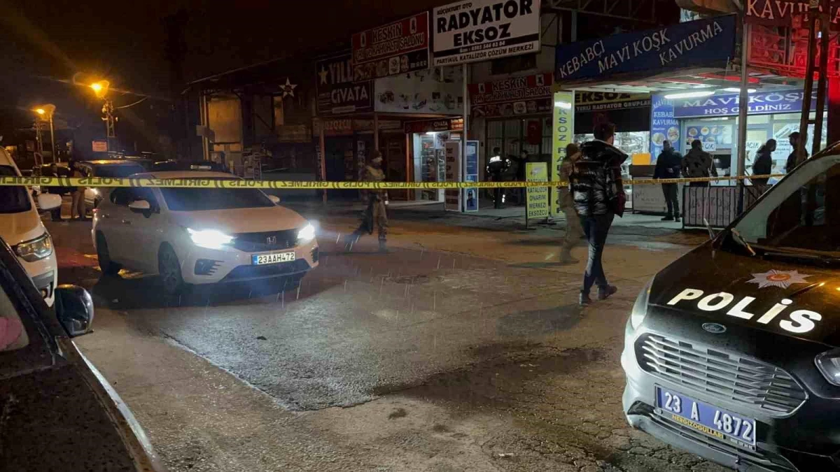 Elazığ\'da Dur İhtarına Uymayan Şahıs, Polis Aracına Çarptıktan Sonra Başına Silah Dayadı