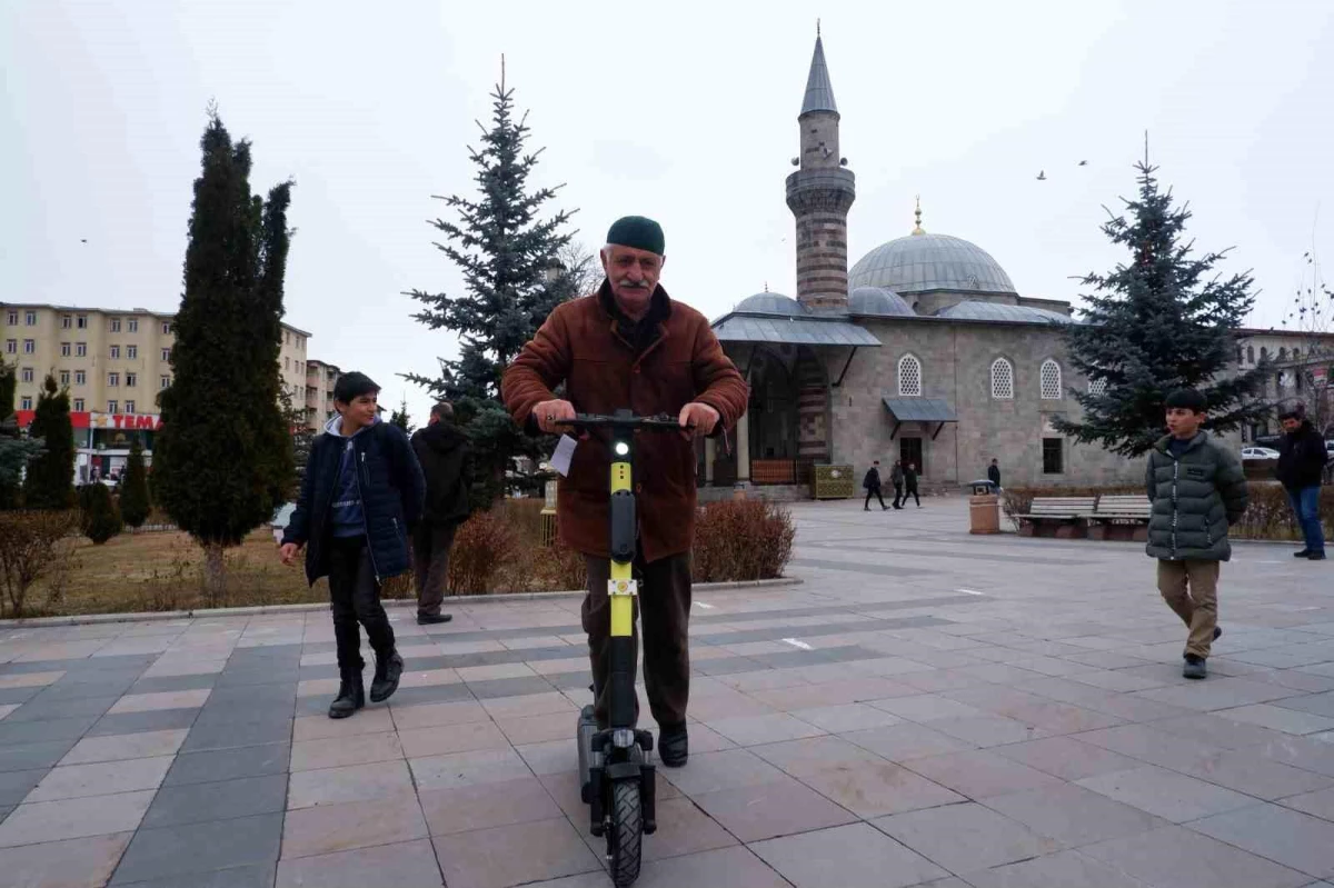 Erzurum\'da Scooterlar İlk Sürüşlerini Yaptı