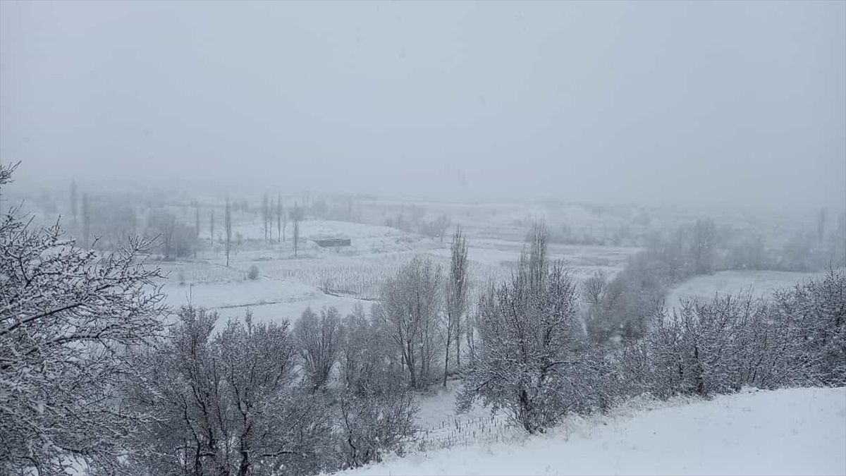Malatya\'da Kar Yağışı Etkili Oldu