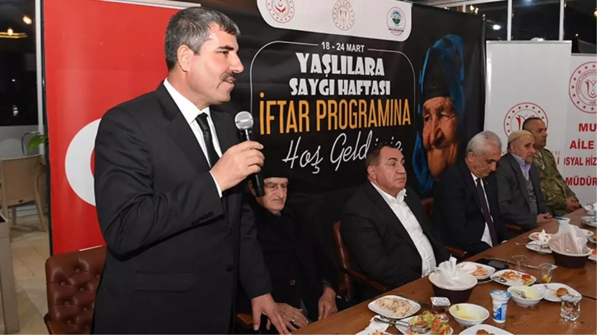 Başkan Asya, yaşlı vatandaşlarla iftar sofrasında buluştu