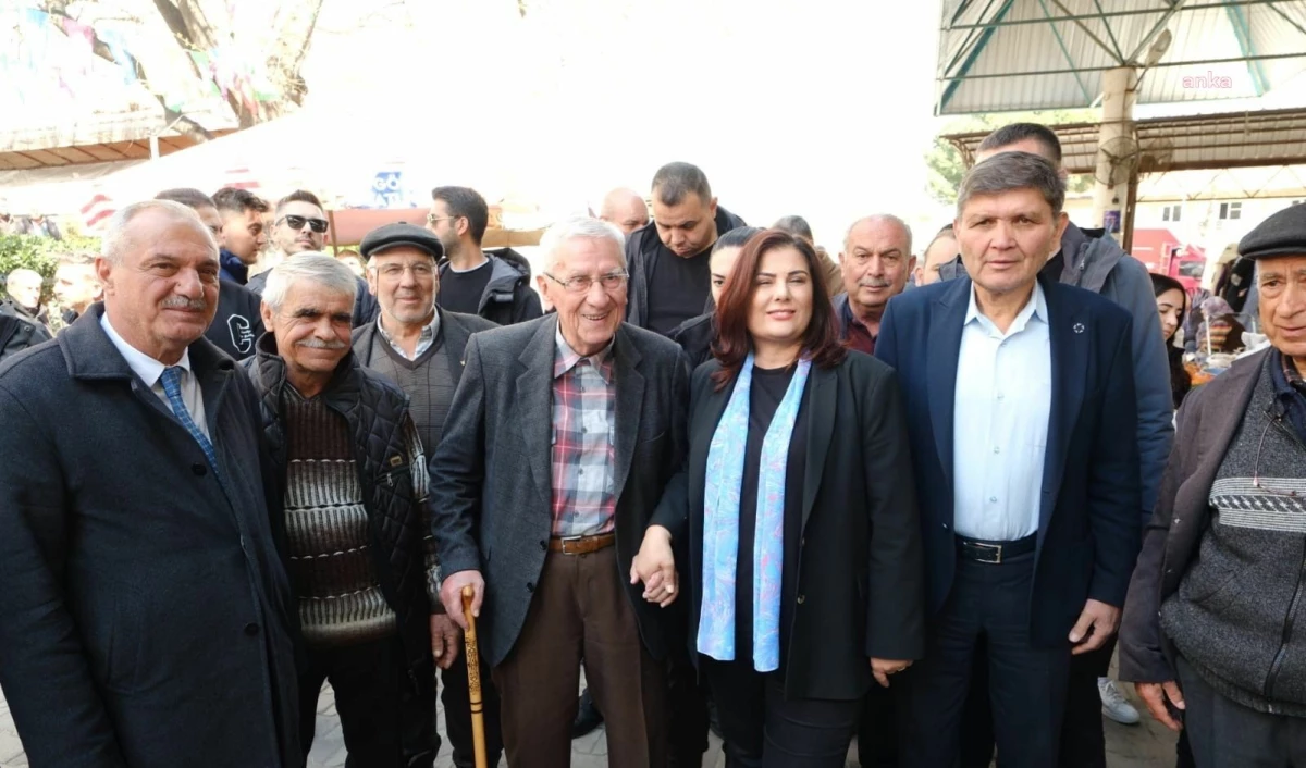 Aydın Büyükşehir Belediye Başkanı Özlem Çerçioğlu, Sultanhisar\'da Ata Tohumu Fidelerini Dağıttı