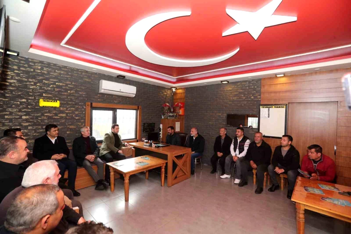 Şahinbey Belediye Başkanı Mehmet Tahmazoğlu Taksici Esnafıyla Buluştu