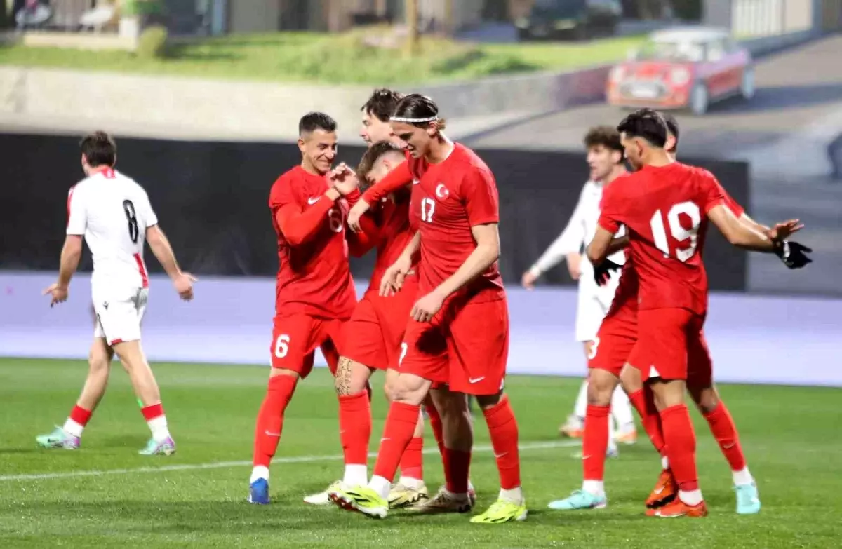 Ümit Milli Takım, Gürcistan\'ı 2-1 Mağlup Etti