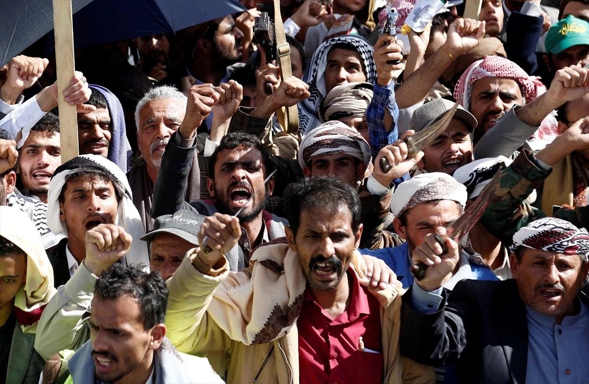 Yemen\'de Filistin\'e Destek Gösterileri Düzenlendi