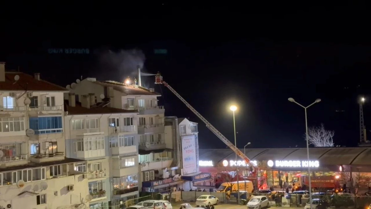 Bursa\'da bir balıkçı restoranında çıkan yangın kısa sürede söndürüldü