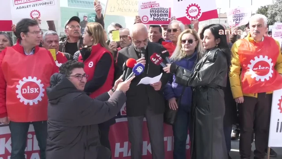 Disk Başkanı Arzu Çerkezoğlu: Emeklinin Çilesinden İktidar Sorumlu