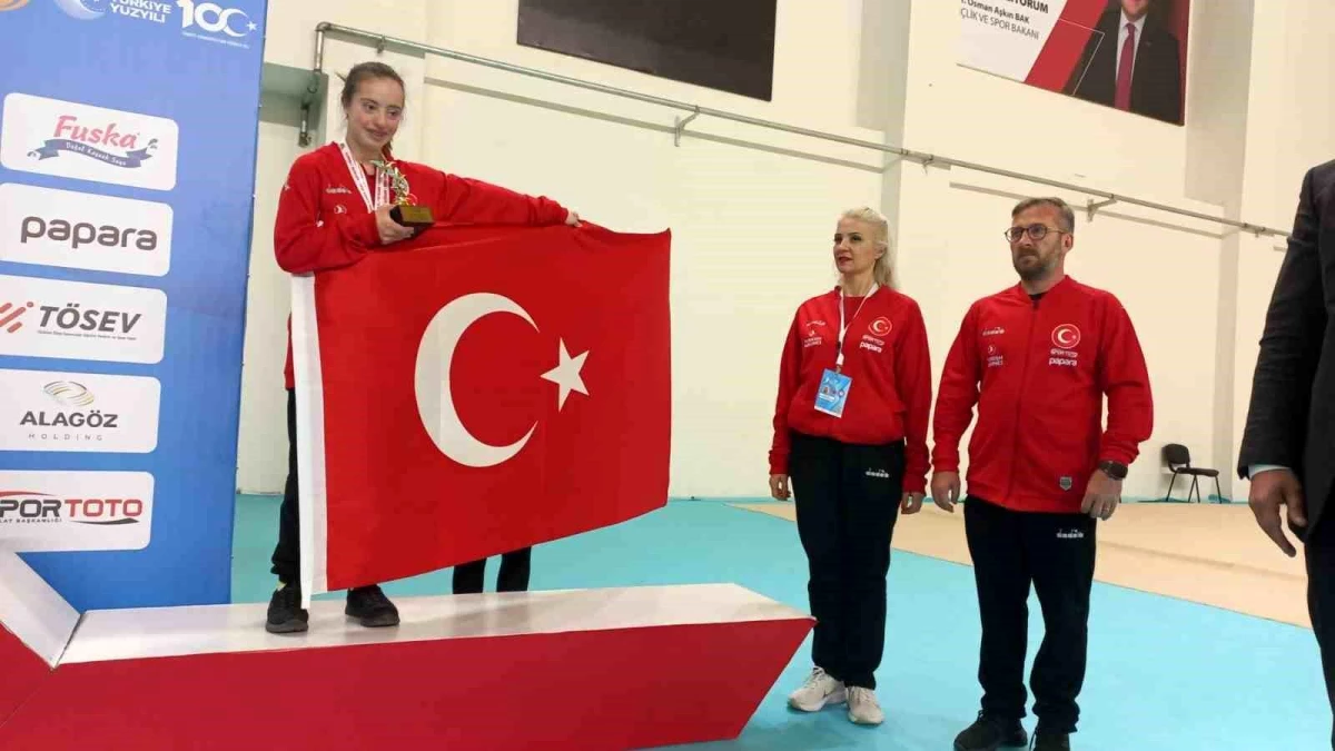 Erzurumlu Sporcu Sümeyye Uruk, Jimnastik Şampiyonasında Dünya İkincisi Oldu