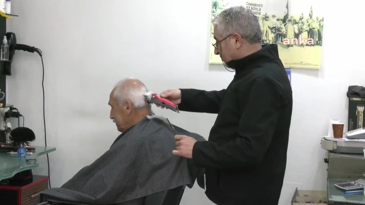 Ankara\'da Emeklilere Özel Tıraş İndirimi