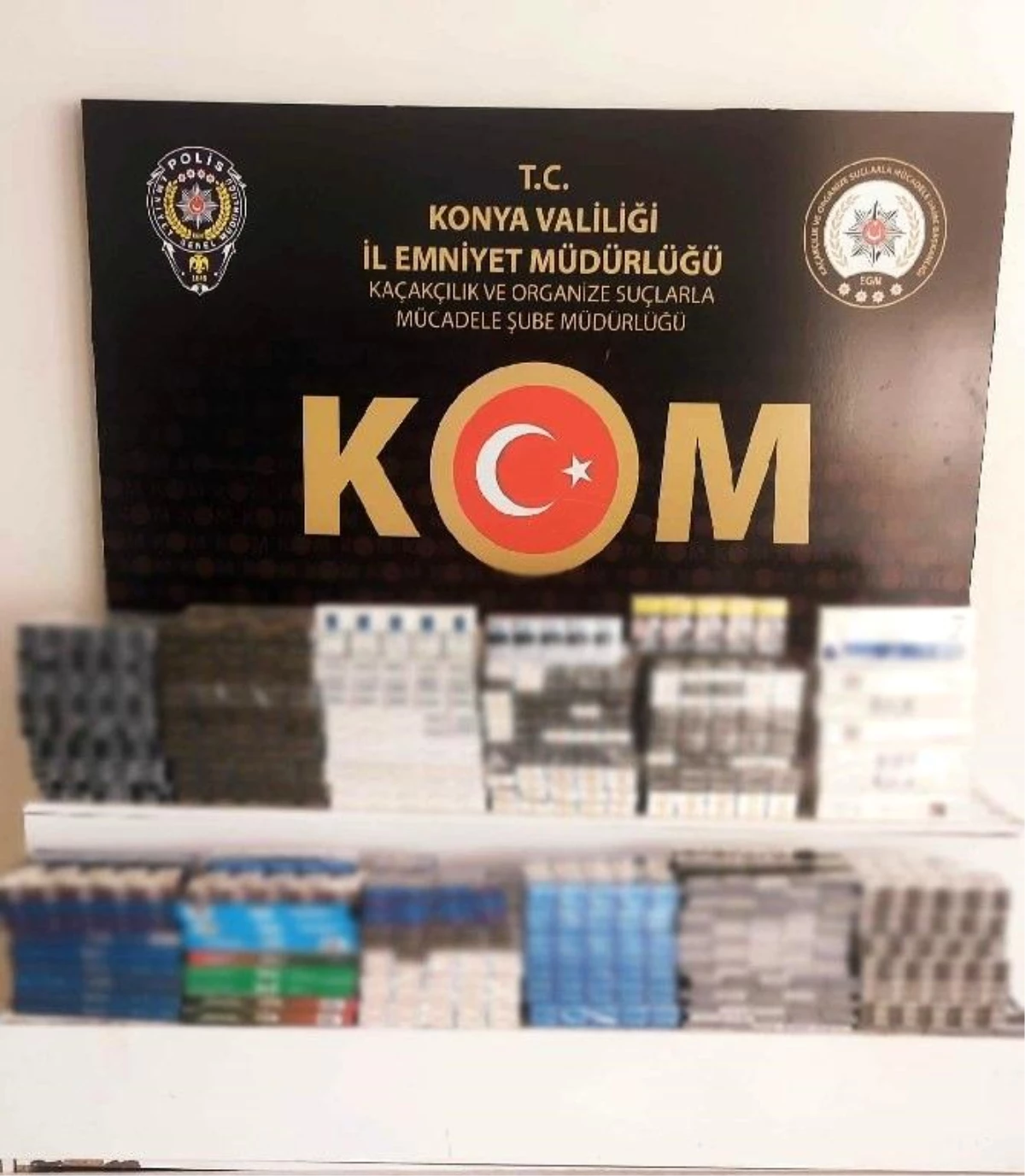 Konya\'da Kaçakçılık Operasyonu: Binlerce Kaçak Ürün ve Tarihi Eser Ele Geçirildi