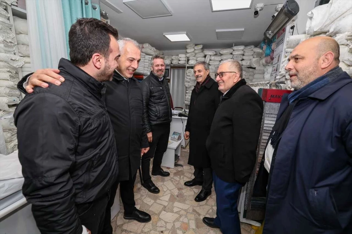 Serdivan Belediye Başkanı Yusuf Alemdar, Hendek\'te ziyaretlerde bulundu