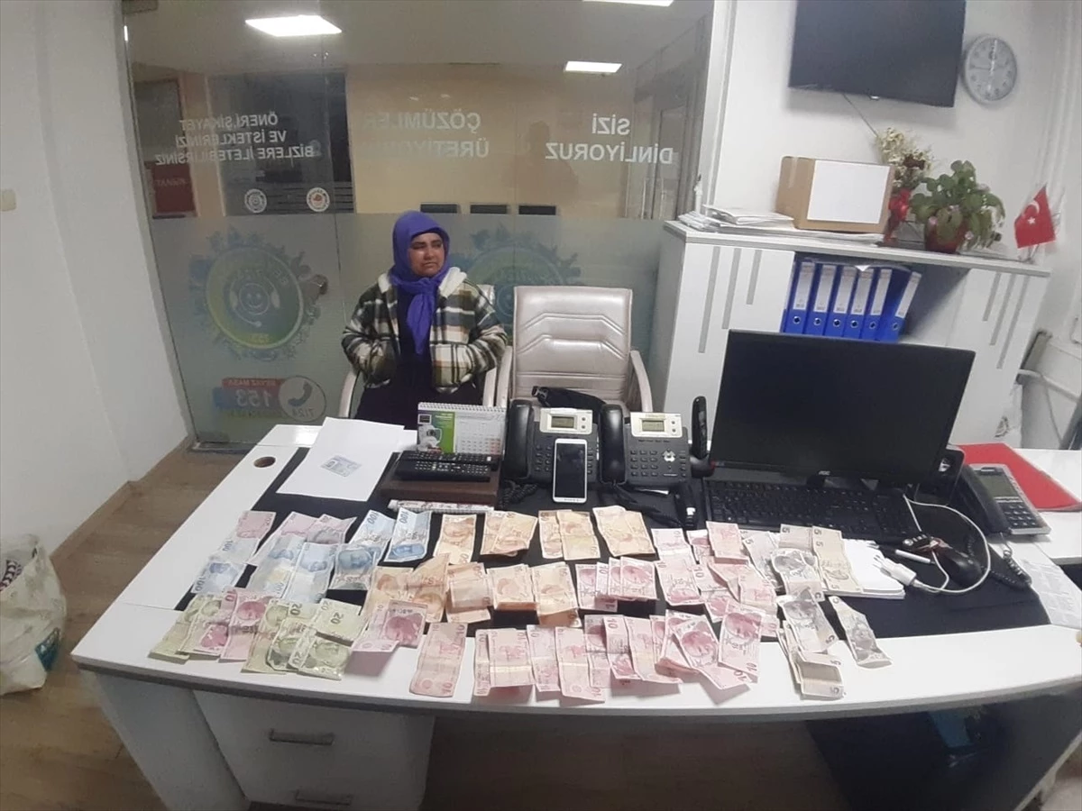 Sinop\'un Gerze ilçesinde dilenciye yapılan işlemde 2 bin 500 lira bulundu