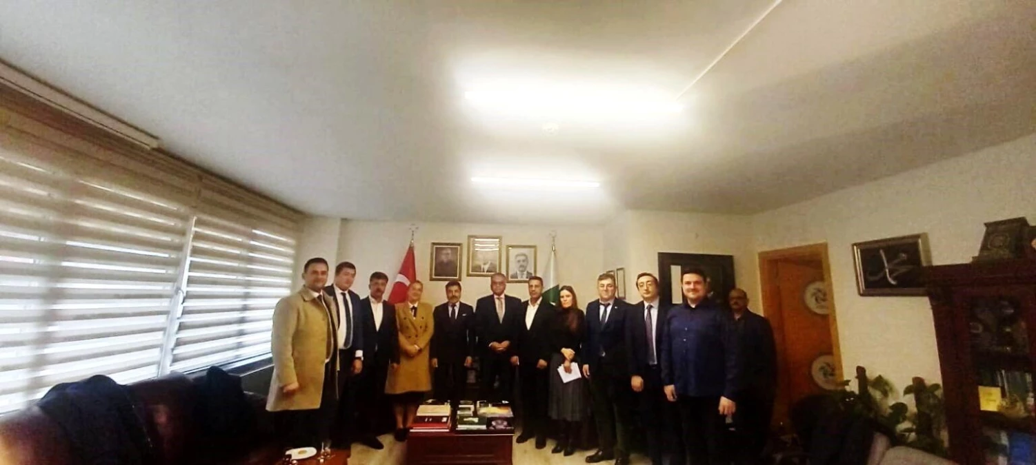 SANKON İstanbul İl Başkanı Engin Karadağ, Pakistan İslam Cumhuriyeti İstanbul Başkonsolosluğunu ziyaret etti