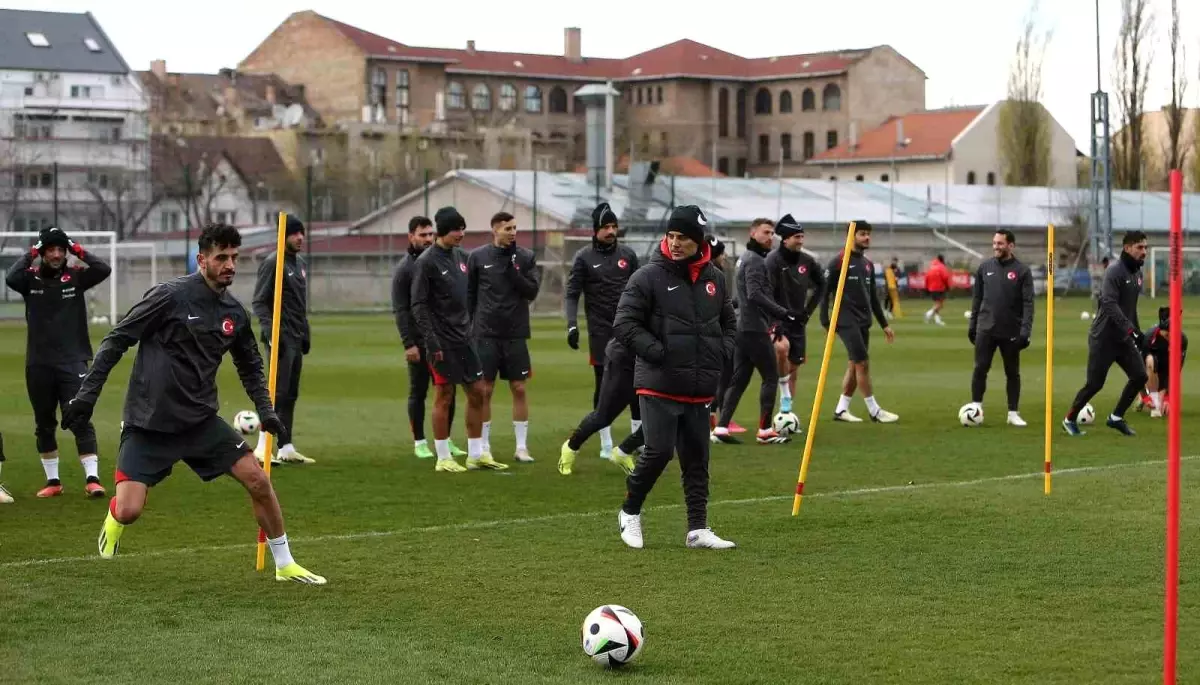 A Milli Takım, Avusturya maçı için hazırlıklarını sürdürüyor