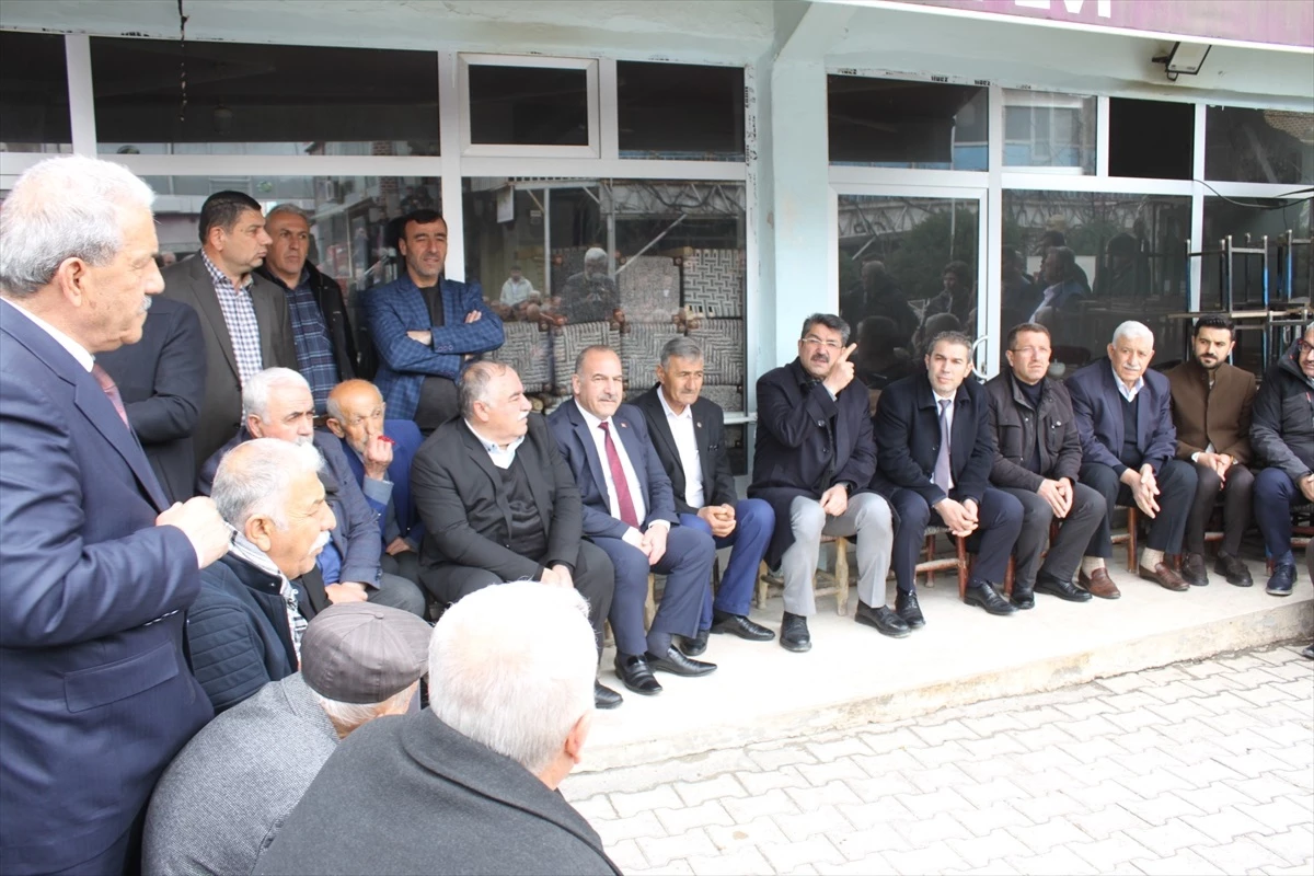 AK Parti Batman Milletvekili Ferhat Nasıroğlu, Sason\'da Esnafı Ziyaret Etti