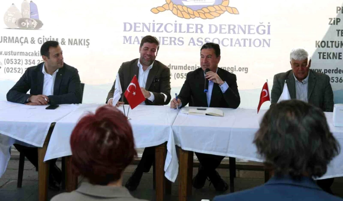 CHP Muğla Büyükşehir Belediye Başkanı Adayı Ahmet Aras, Denizcilerle Buluştu