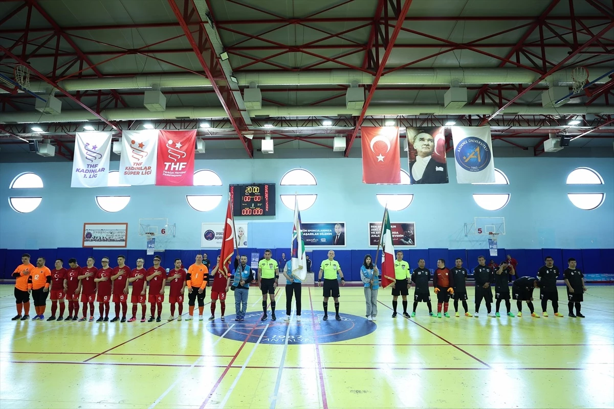 Down Sendromlu Futsal Milli Takımı Finale Yükseldi