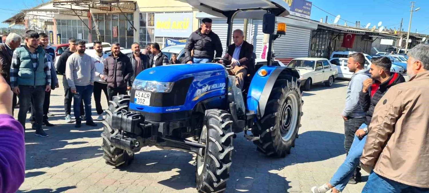 Gördes ilçesinde açık oto pazarı faaliyete geçti