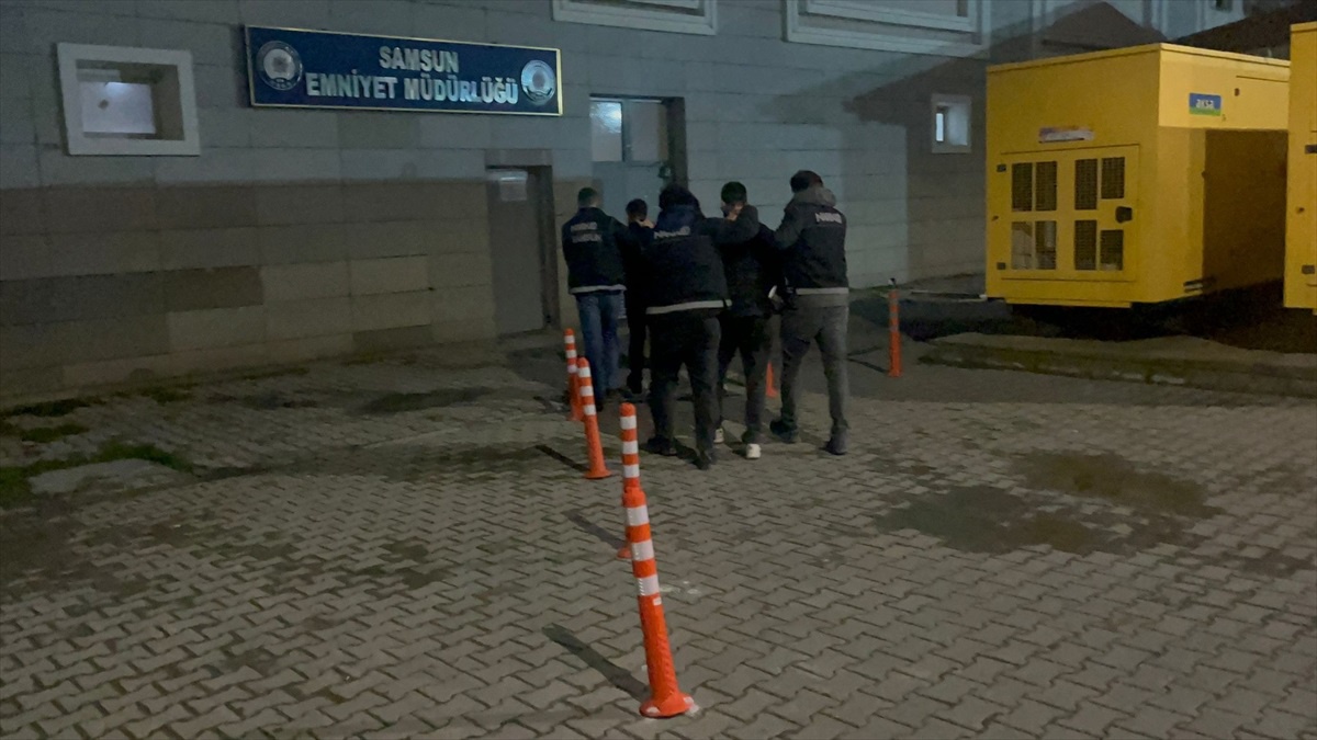 Samsun\'da 2 hükümlü uyuşturucuyla yakalandı