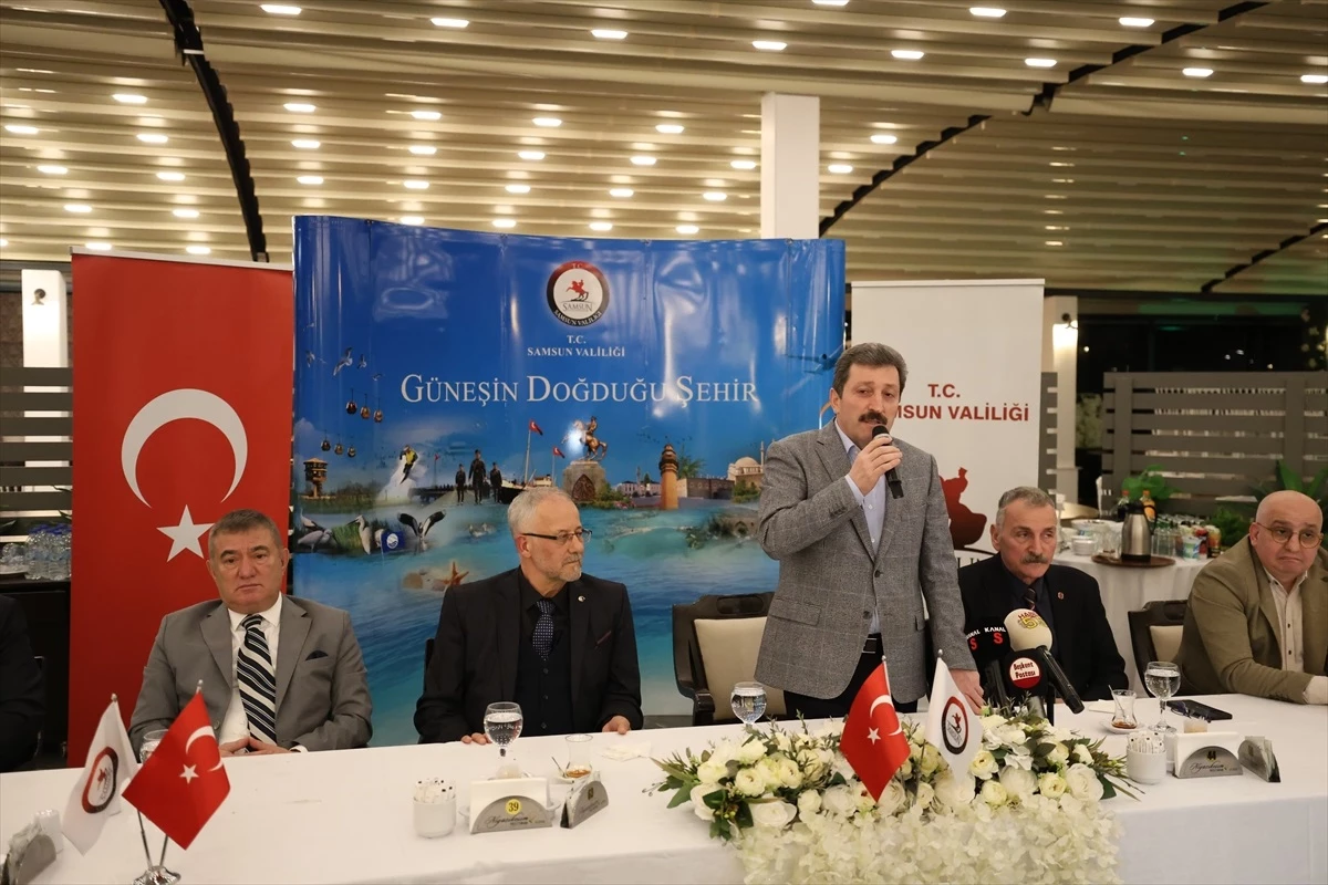 Samsun Valisi Orhan Tavlı, Basın Mensuplarıyla İftar Programında Buluştu