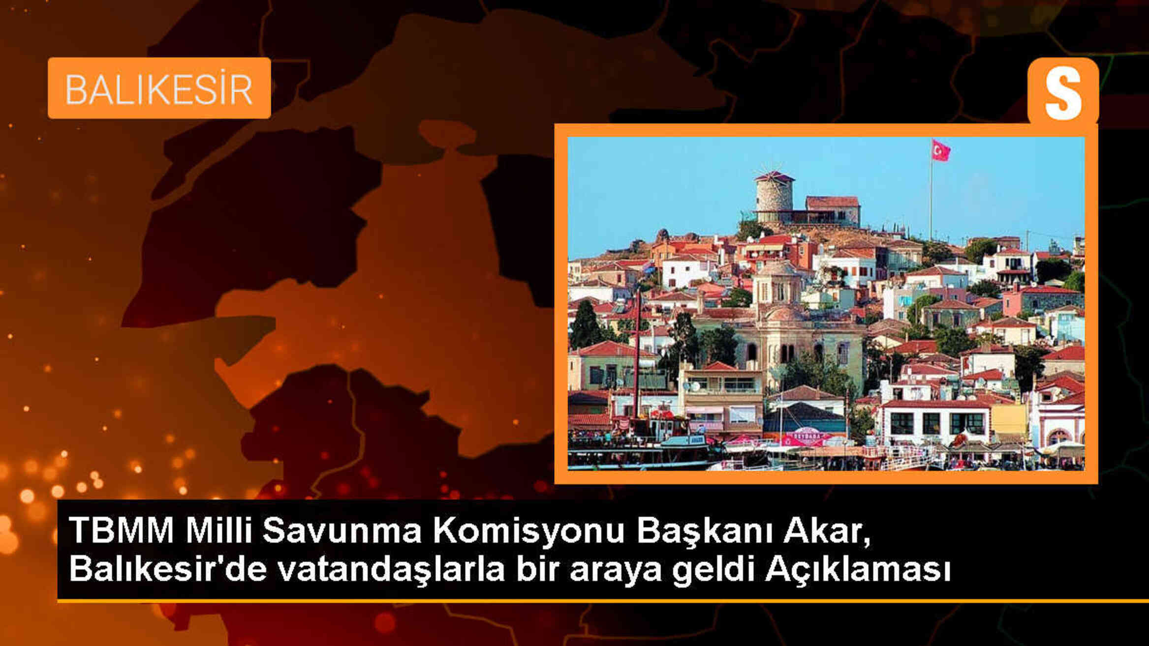 TBMM Milli Savunma Komisyonu Başkanı Hulusi Akar Balıkesir\'de